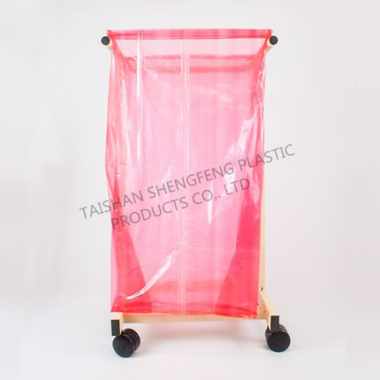 Dissolved Water Soluble Strip Laundry Sack for Medical Cart